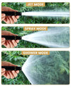 High Pressure Brass Garden Hose Nozzle – Heavy Duty Adjustable Water Spray Gun