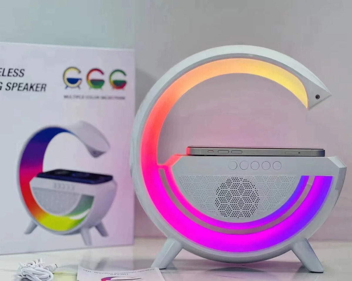 Digital Led Wireless Charger Speaker